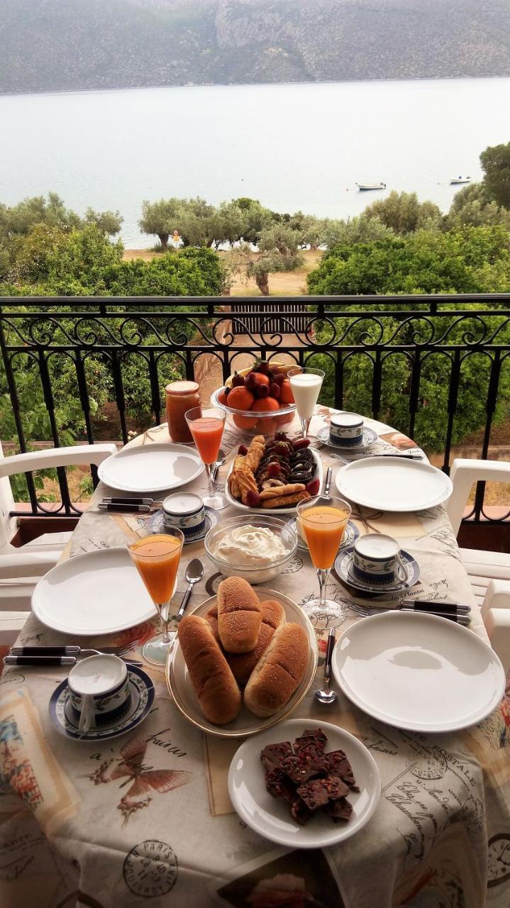 Waterfront Mediterranean Villa Skroponeria エクステリア 写真